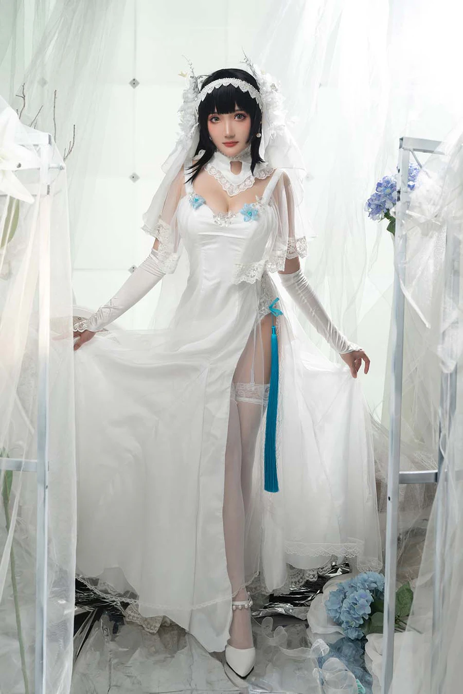 瓜希酱 – 95式花嫁 Cosplay-第1张