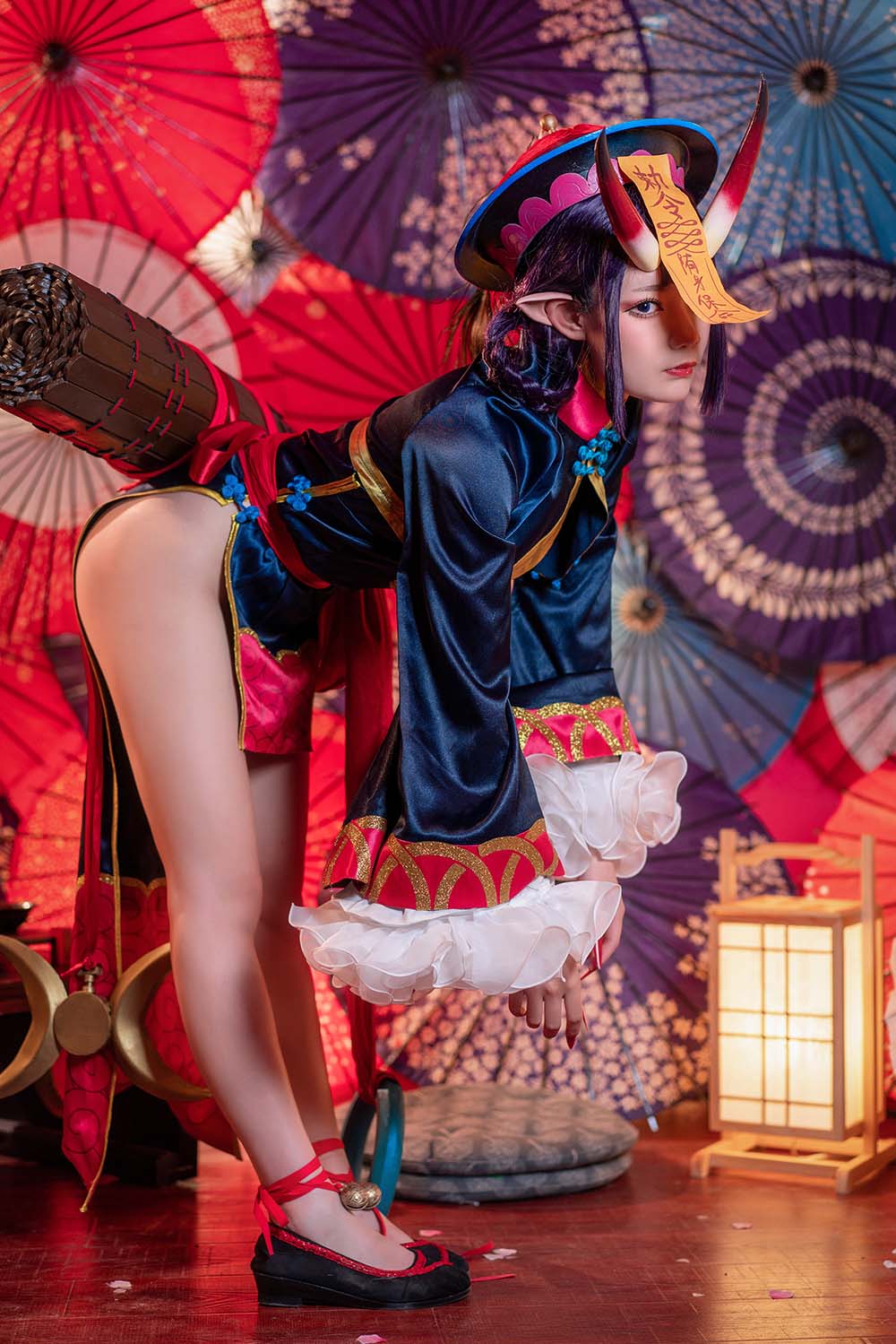 王胖胖u – fate酒吞僵尸童子 Cosplay-第1张