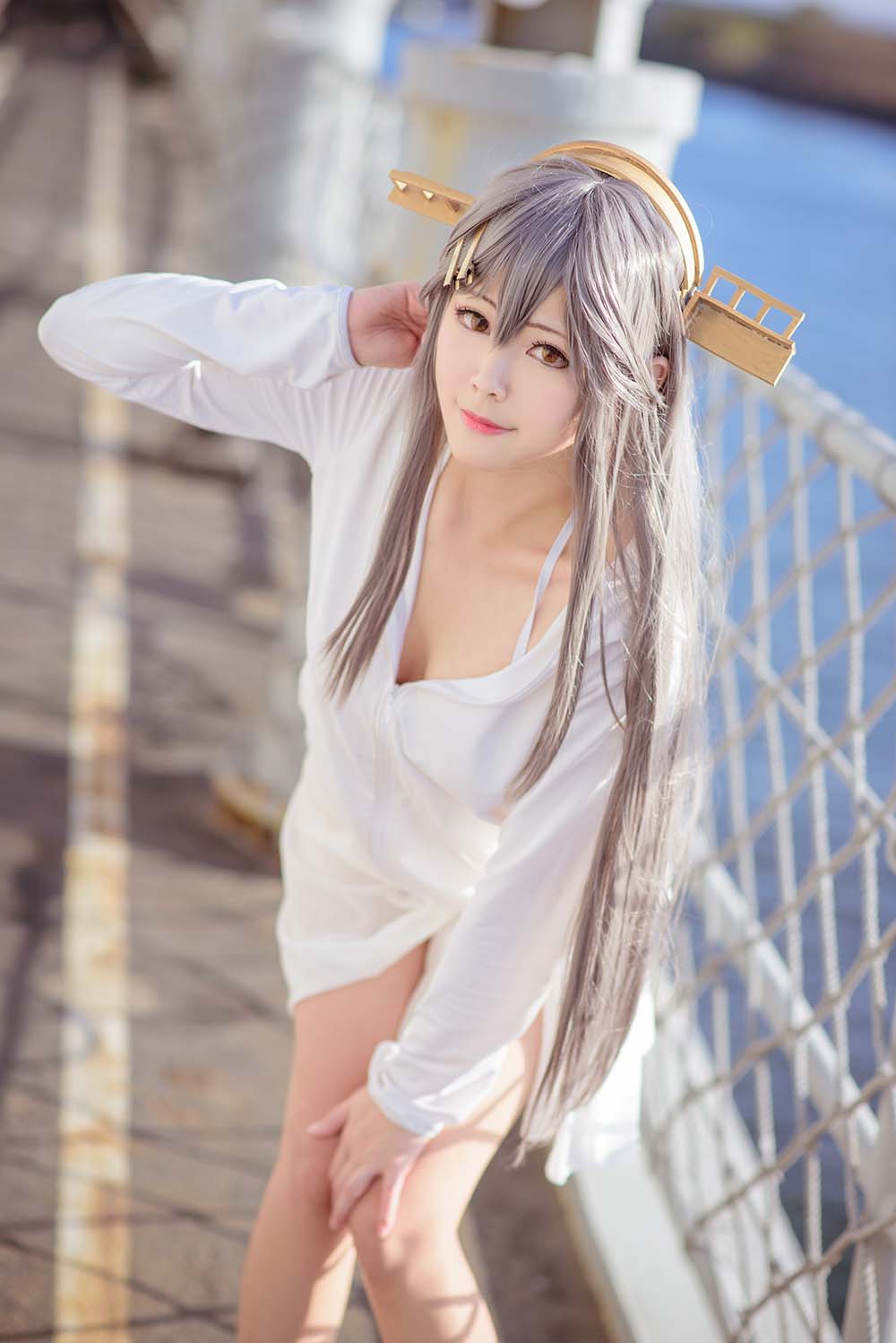 Arty亚缇 – 艦これ はるな Haruna Cosplay-第2张