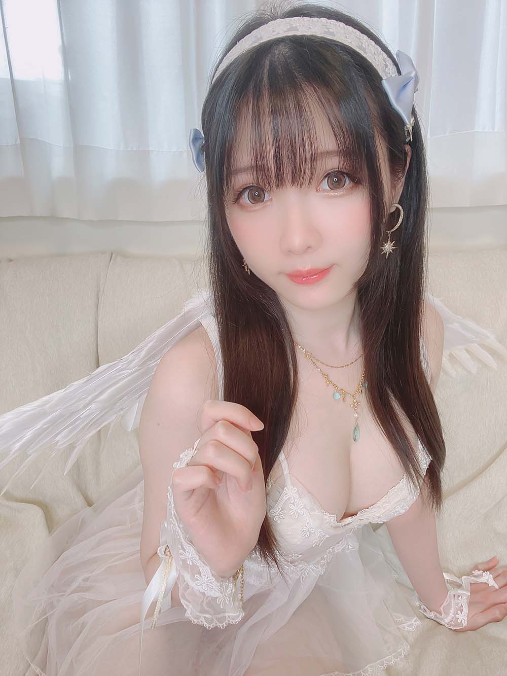 霜月shimo – 天使 Cosplay-第1张