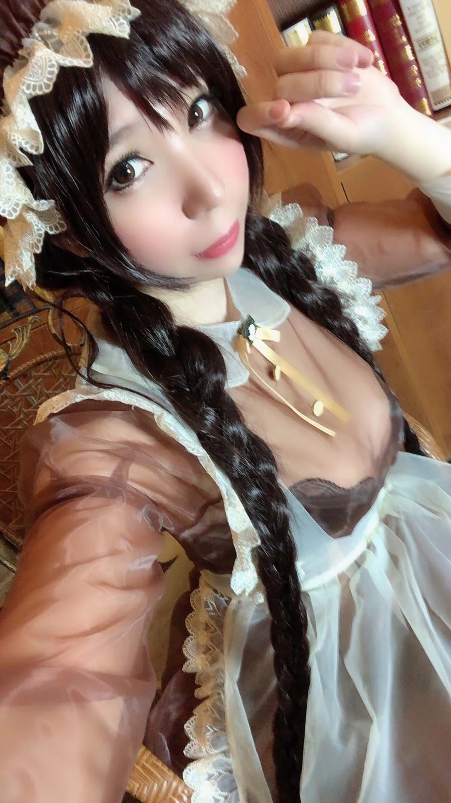 鹿野希 – 透明女仆 Cosplay-第2张