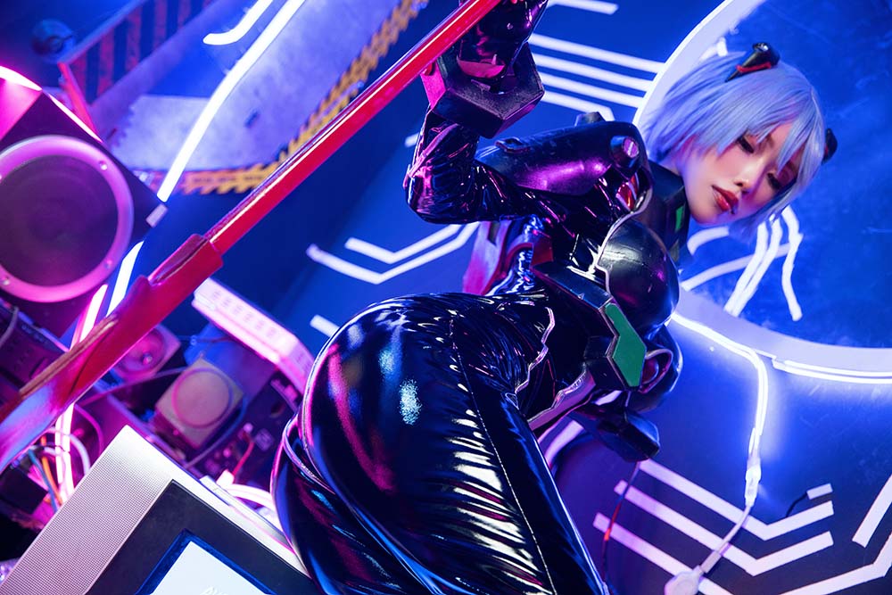 eliza喵喵 – 绫波丽 Cosplay-第2张