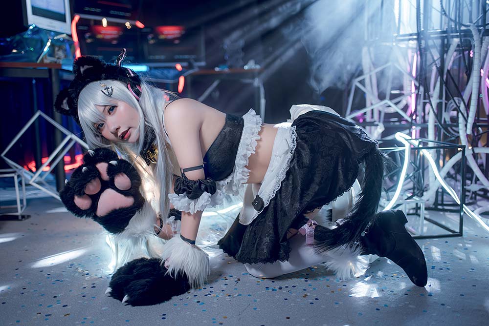 是一只熊仔吗 – 碧蓝航线 哈曼 Cosplay-第1张