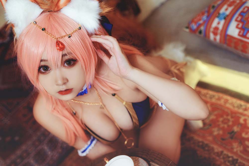 恩田直幸 – 玉藻前舞娘 Cosplay-第2张