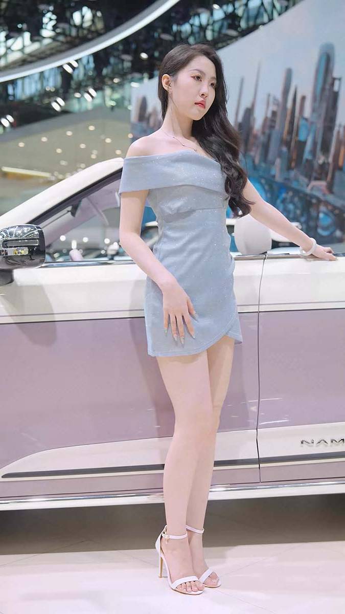2023 广州车展 Racing Model 车模抖音网红随拍54 街拍-第1张