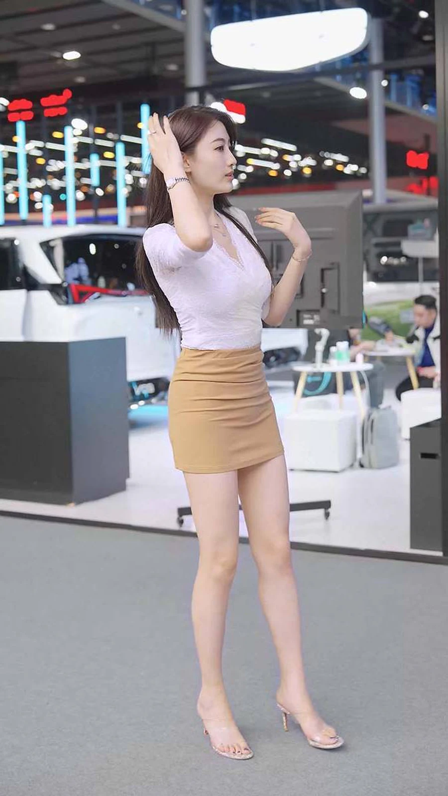 2023 广州车展 Racing Model 车模抖音网红随拍52 街拍-第1张