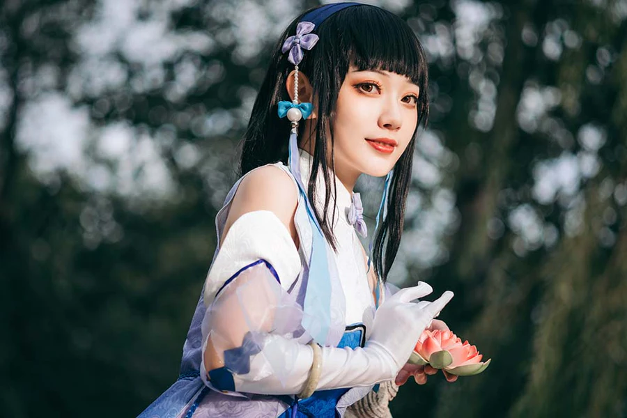 [YITUYU艺图语]2023.04.25 西施幻纱之灵 桃墨公子x YITUYU艺图语-第1张