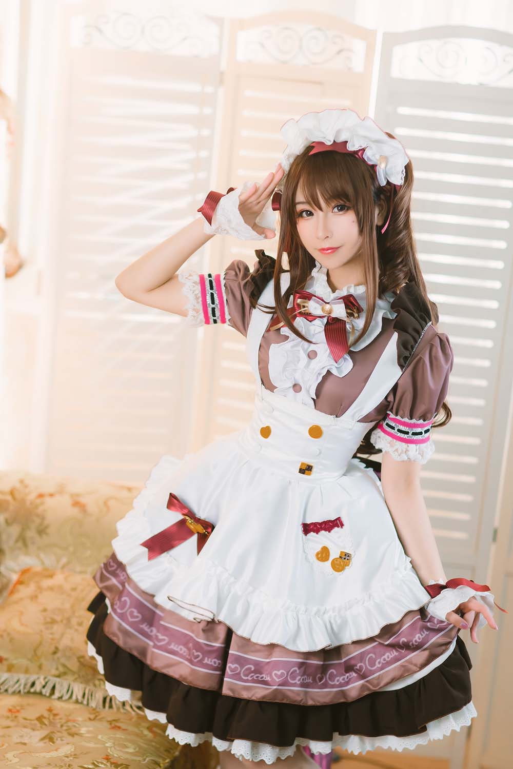 拼音拼嘤嘤 – 卯月女仆 Cosplay-第1张