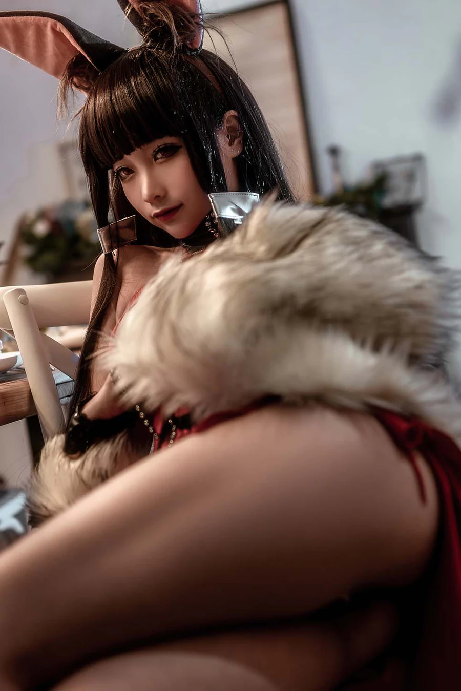 蠢沫沫 – 碧蓝航线 赤城 Cosplay-第2张