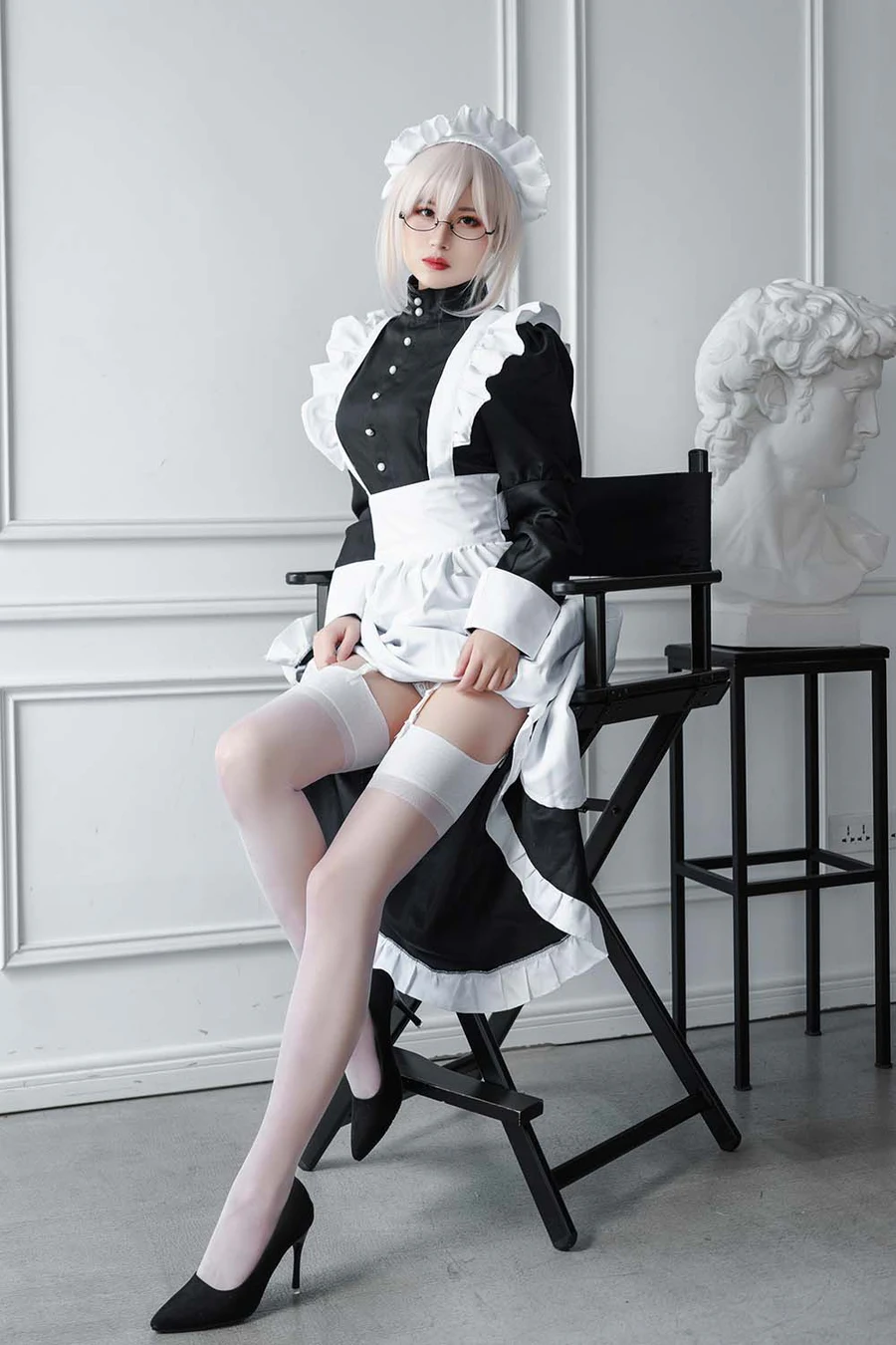 田璐璐 – 女仆长裙 Cosplay-第2张