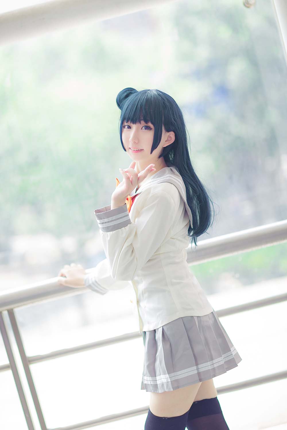 浅野菌子 – LoveLive!Sunshine!! 津岛善子 Cosplay-第2张