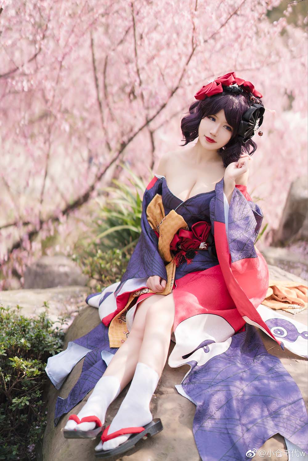 小仓千代w – 葛饰北斋 Cosplay-第1张