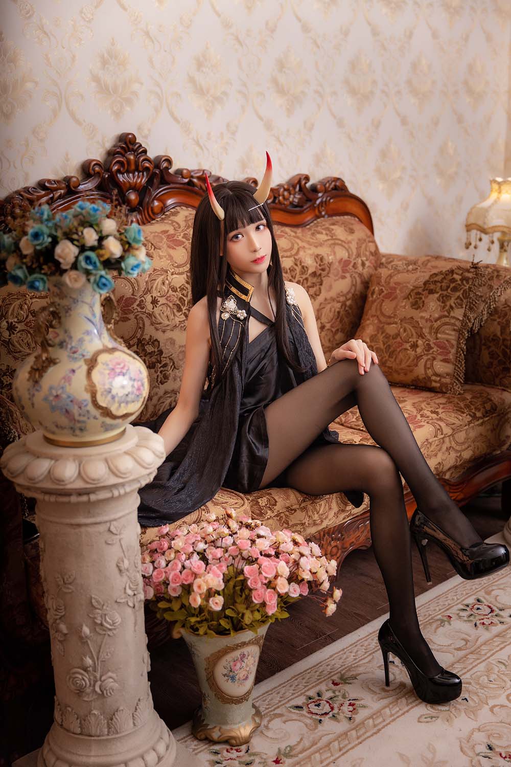 Tomoyo酱 – 碧蓝 能代礼服 Cosplay-第2张