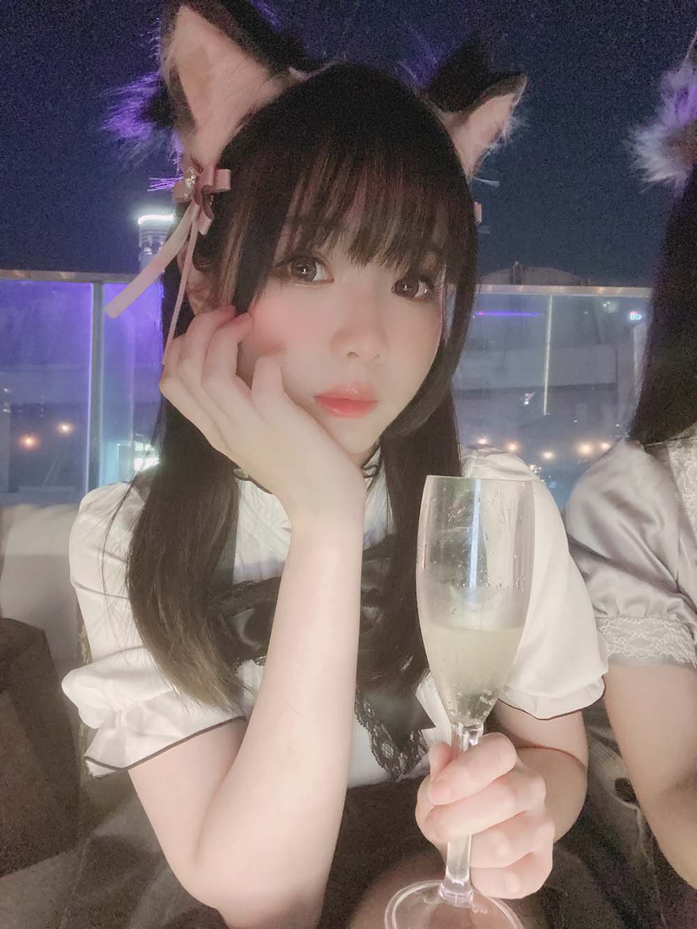 霜月shimo – 一緒に飲みますか？ Cosplay-第1张