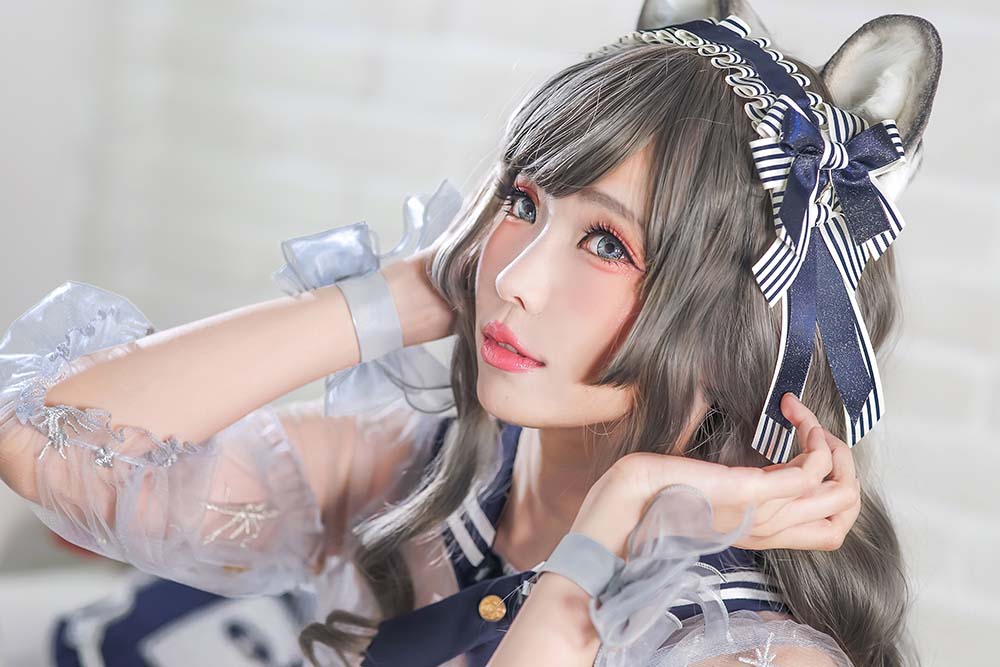 Ely_eee(ElyEE子) – 灰太狼-透明睡裙 Cosplay-第1张