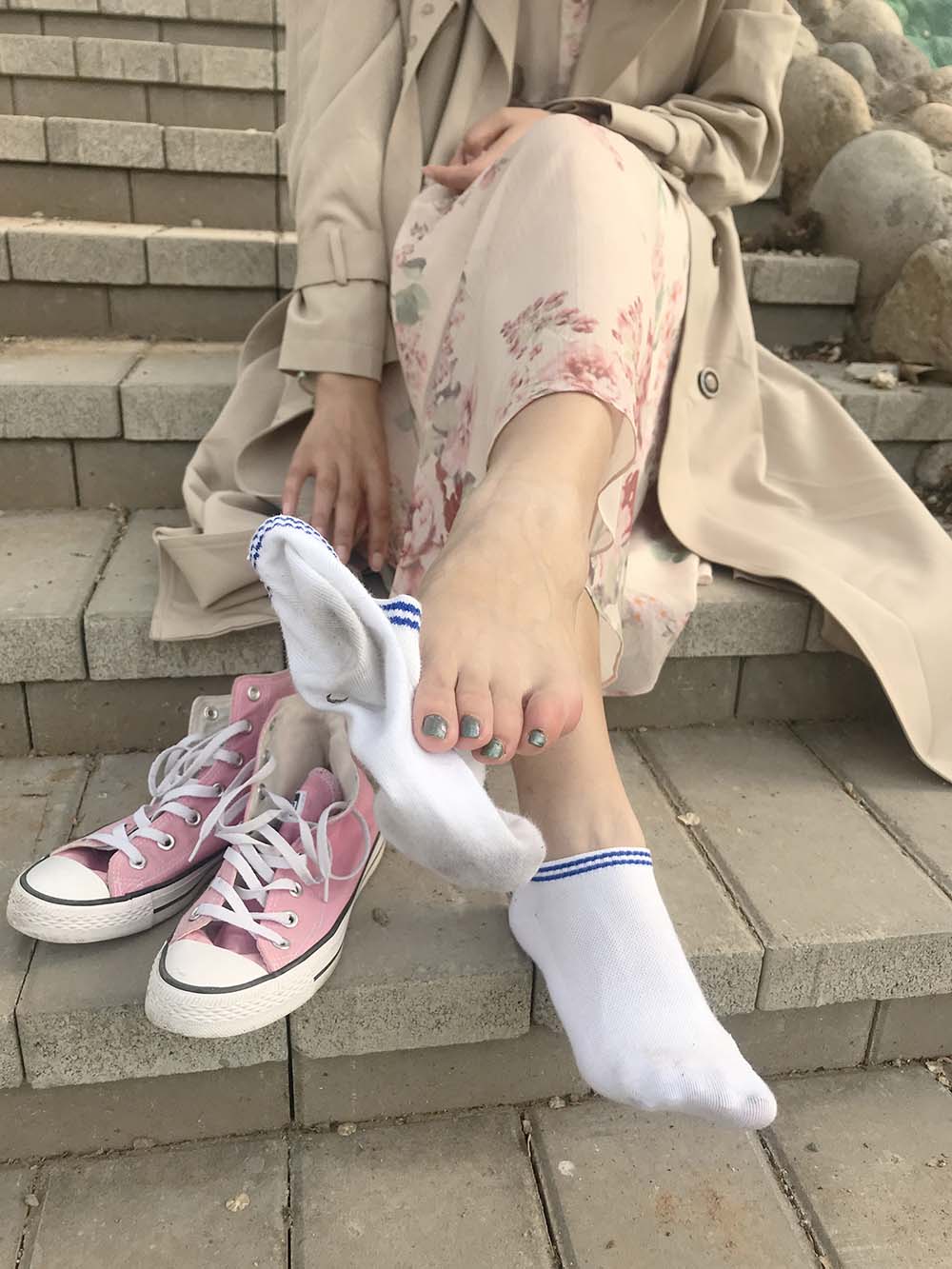 安乔乔儿(Nia乔乔) 仙女肉脚底 Cosplay-第1张