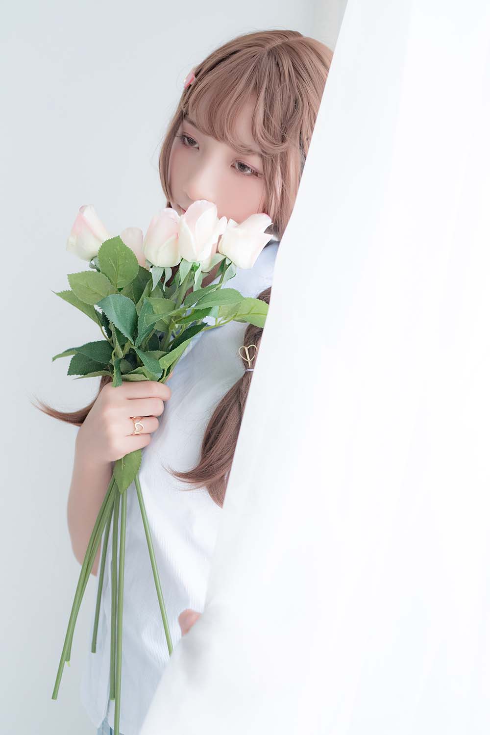 西瓜 – 民宿私房淡蓝JKS Cosplay-第2张