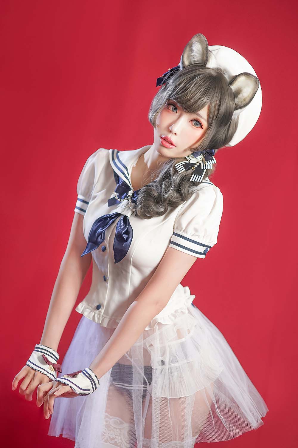 Ely_eee(ElyEE子) – 灰太狼-jk Cosplay-第1张