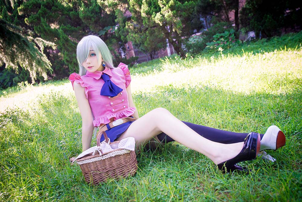 浅野菌子 – 七原罪 伊丽莎白·里昂妮丝 Cosplay-第2张