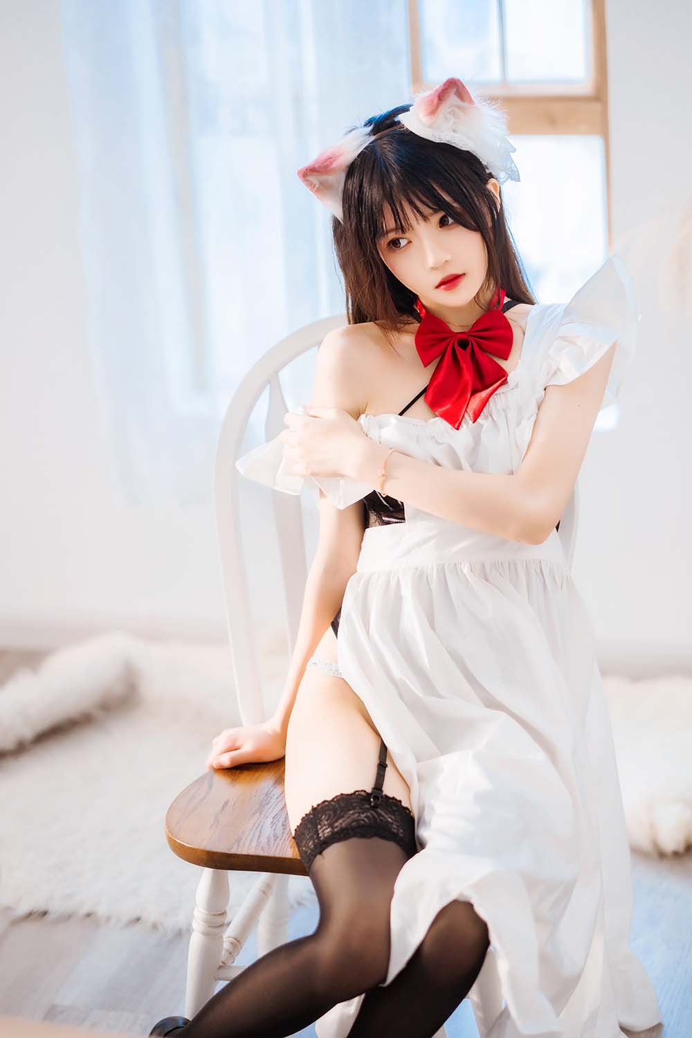 桜桃喵 – 长裙妹抖 Cosplay-第1张