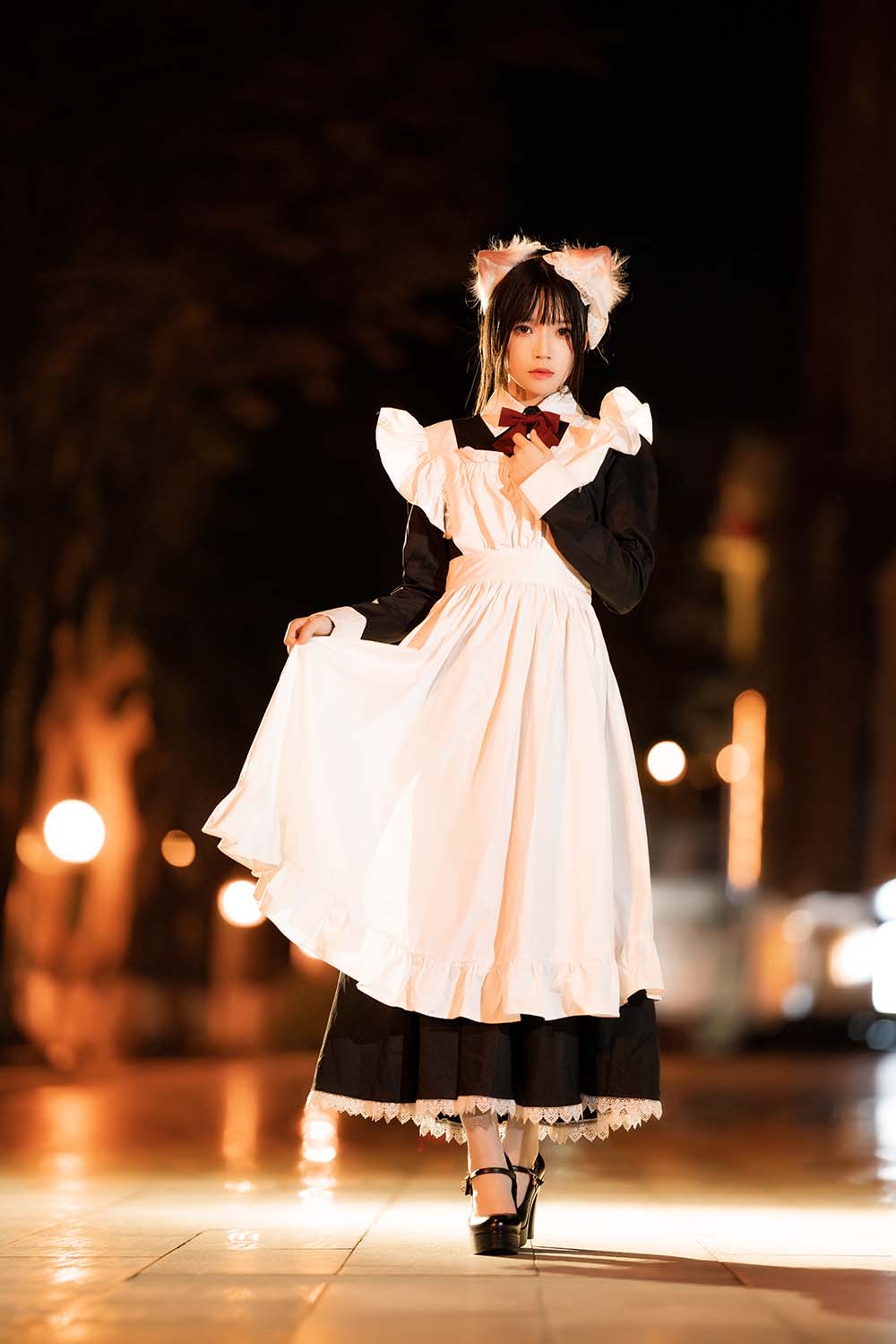 桜桃喵 – 长裙妹抖 Cosplay-第3张