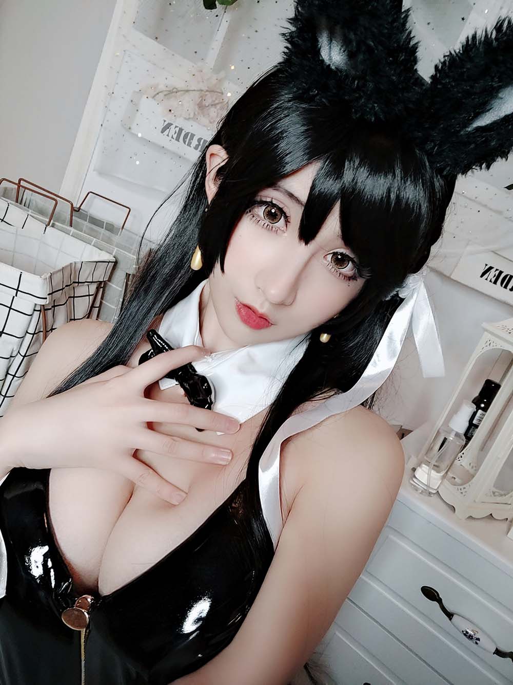rioko凉凉子(肉扣热热子) – 爱宕自拍 Cosplay-第2张