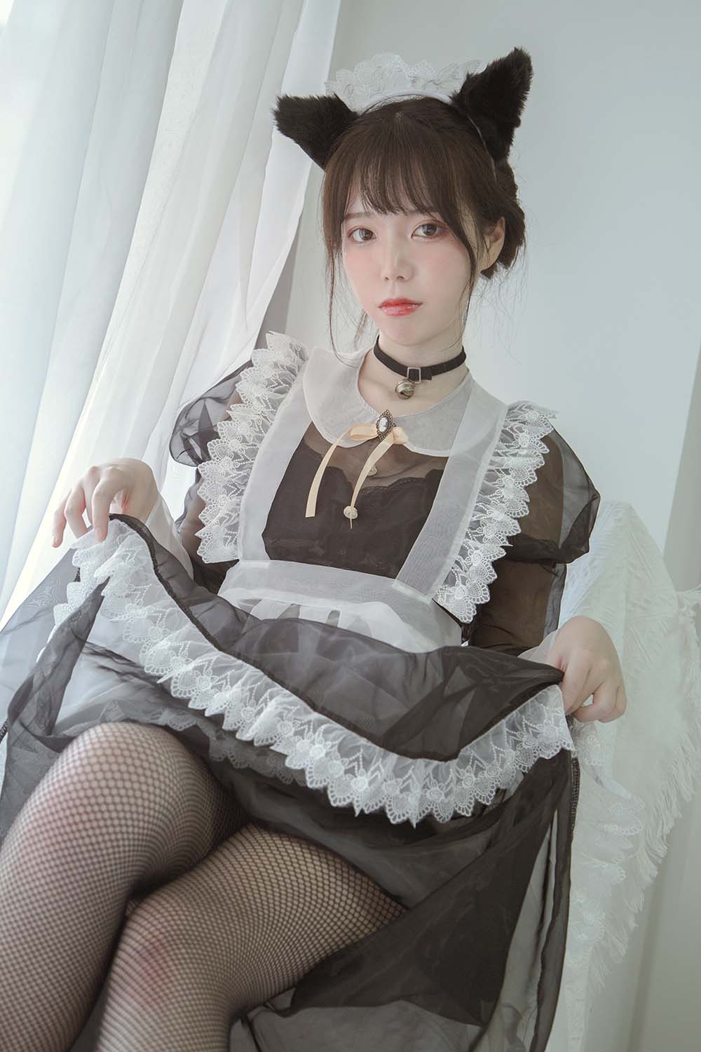 Fushii_海堂 – 女仆 Cosplay-第2张