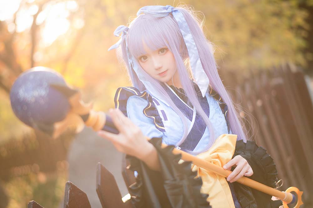 花柒Hana – 镜华小仓唯 Cosplay-第2张