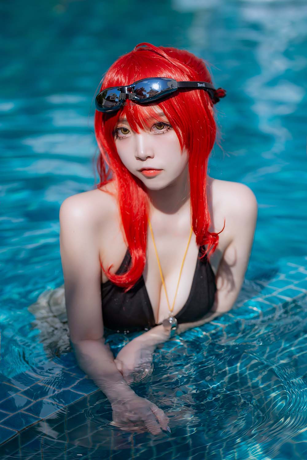 二佐Nisa – 碧蓝航线 扎拉泳装 Cosplay-第1张