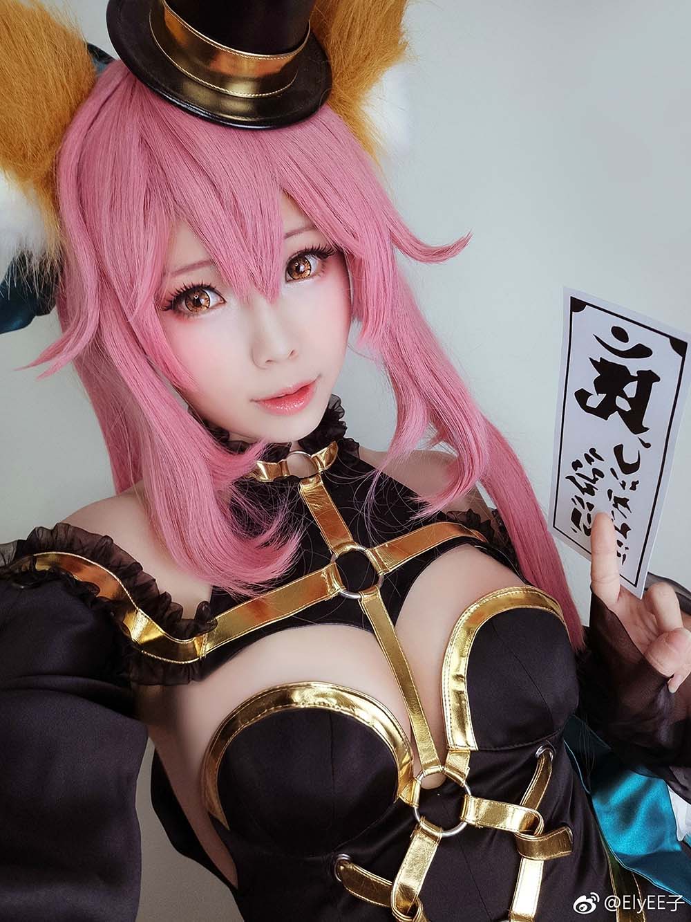 Ely_eee(ElyEE子) – 玉藻前万圣节 Cosplay-第1张