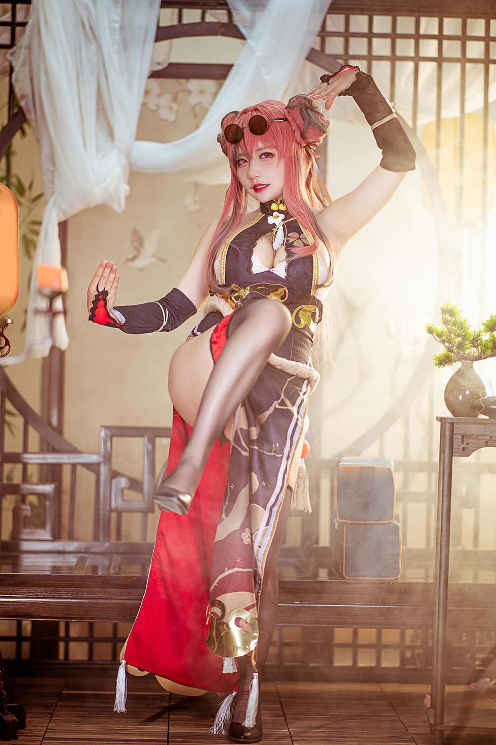 是一只熊仔吗 – 布莱默顿 功夫少女 Cosplay-第1张