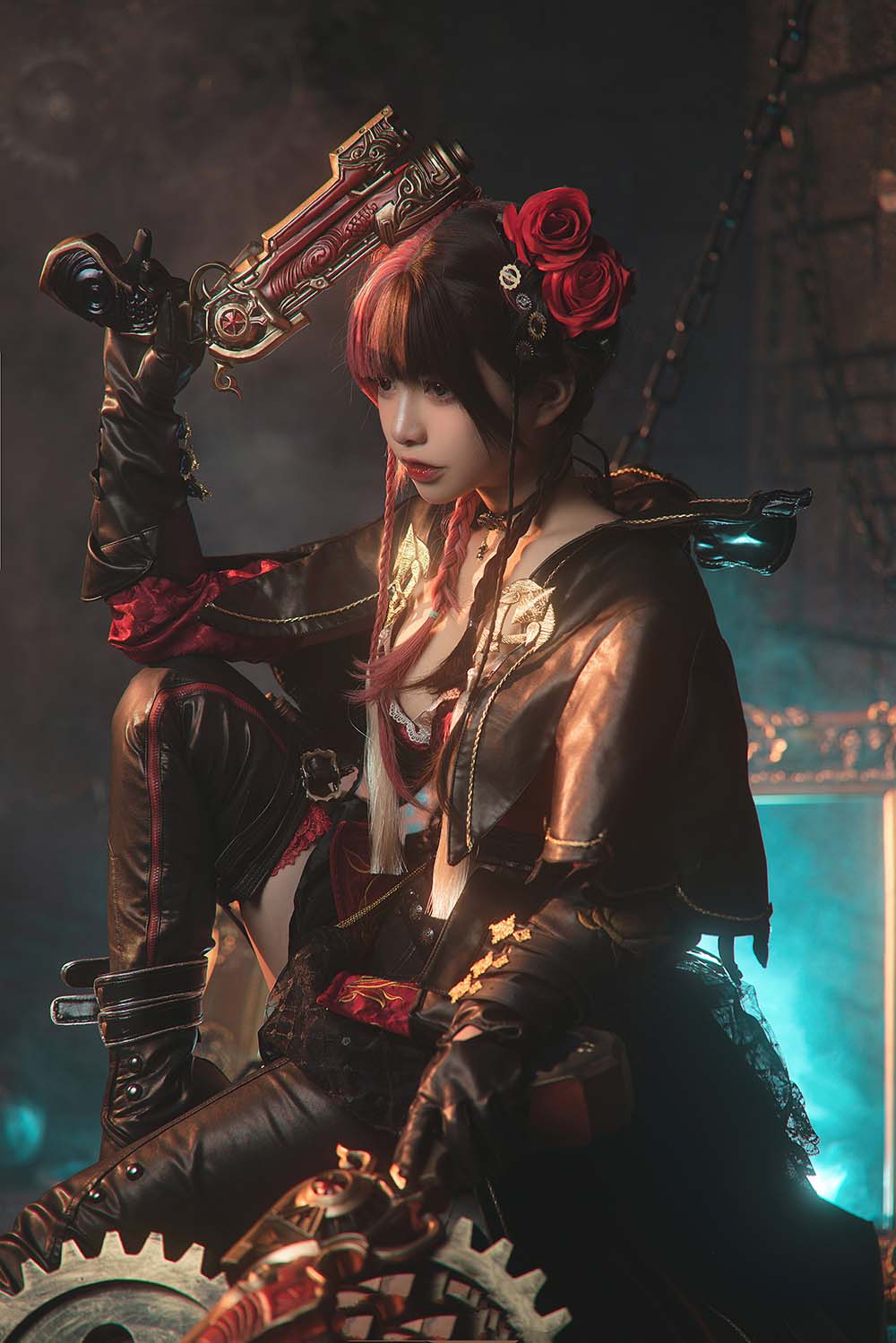 六二二同学 – 天谕手游 炎天 Cosplay-第1张