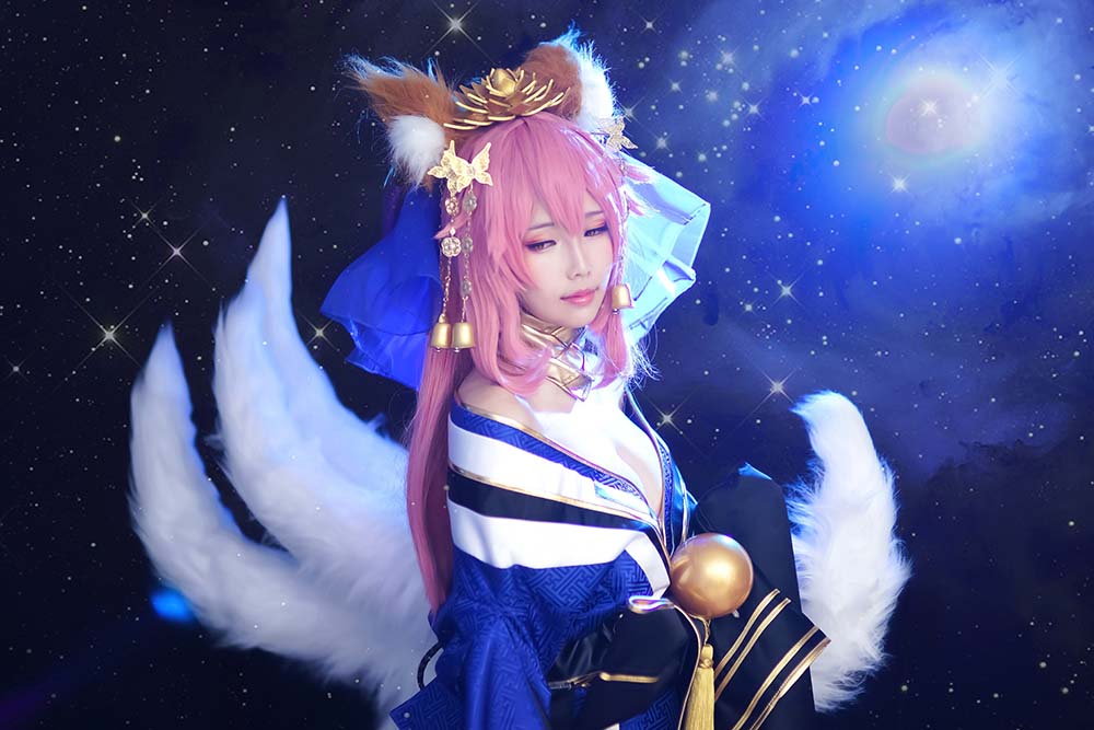 Ely_eee(ElyEE子) – 玉藻前月下 Cosplay-第1张
