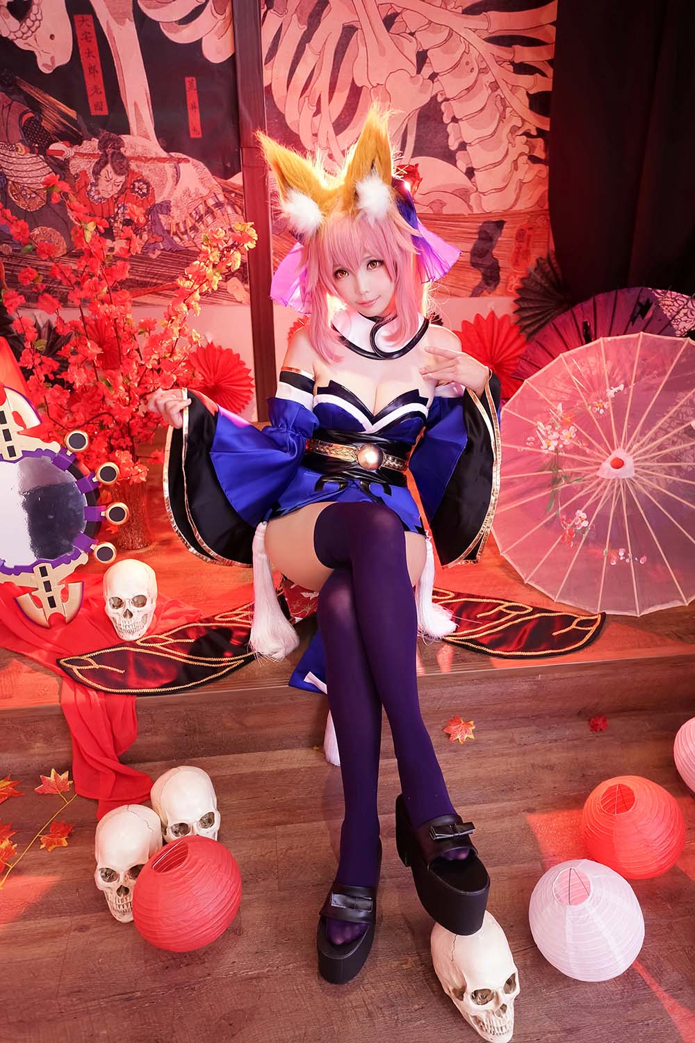 Ely_eee(ElyEE子) – 玉藻前神社 Cosplay-第2张