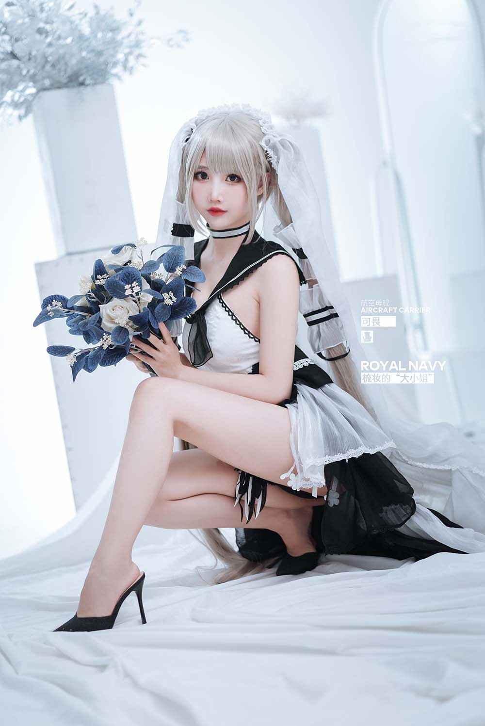 面饼仙儿 – 可畏婚纱 Cosplay-第2张