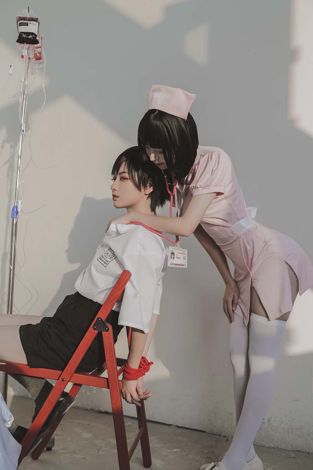 Fushii_海堂 – 护士 Cosplay-第1张