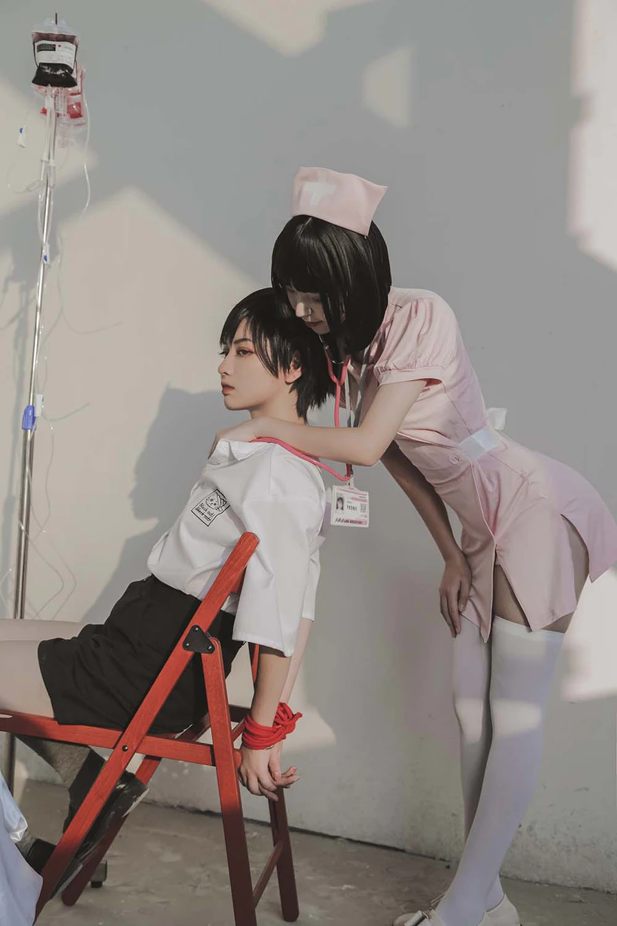 Fushii_海堂 – 护士 Cosplay-第1张