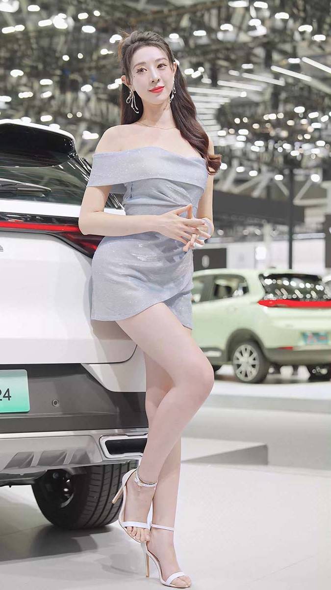 2023 广州车展 Racing Model 车模抖音网红随拍59 街拍-第1张