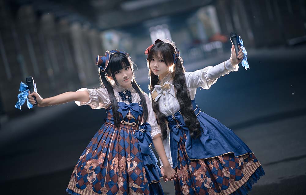 名濑弥七 & 空辰辰 – 机械马 Cosplay-第1张