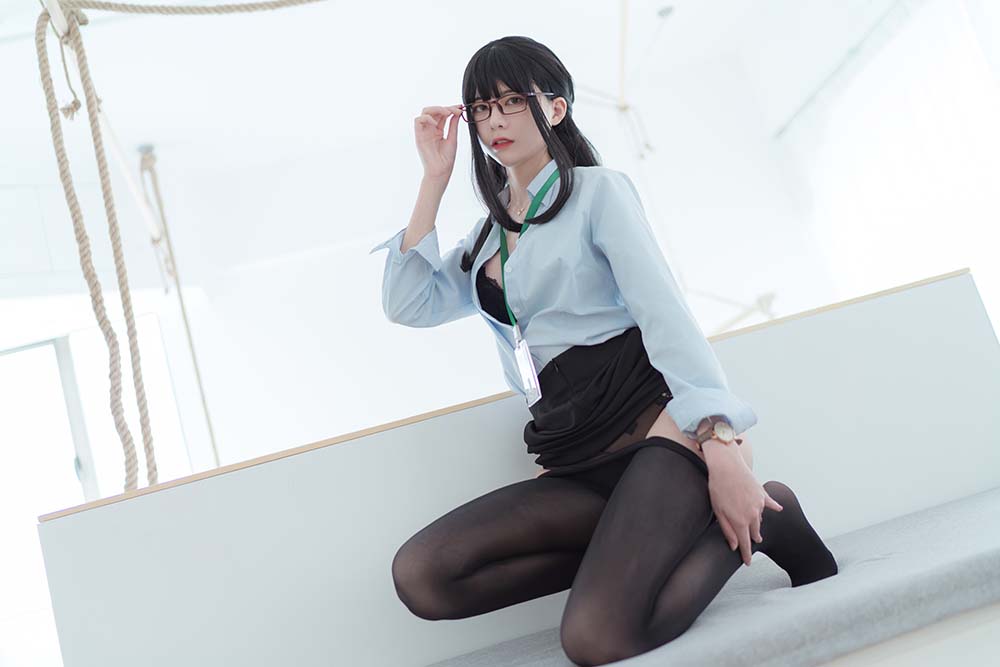 眼酱大魔王w – OL的闲暇时光 Cosplay-第2张