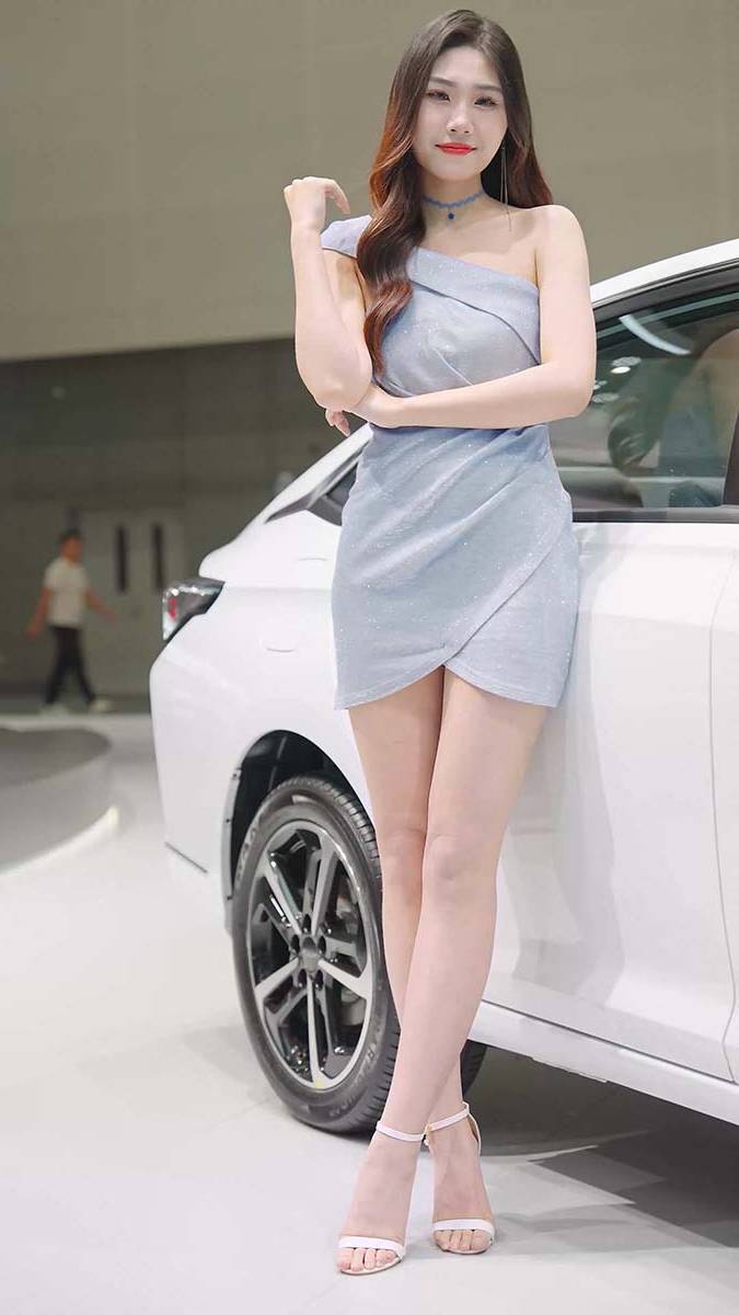 2023 广州车展 Racing Model 车模抖音网红随拍75 街拍-第1张