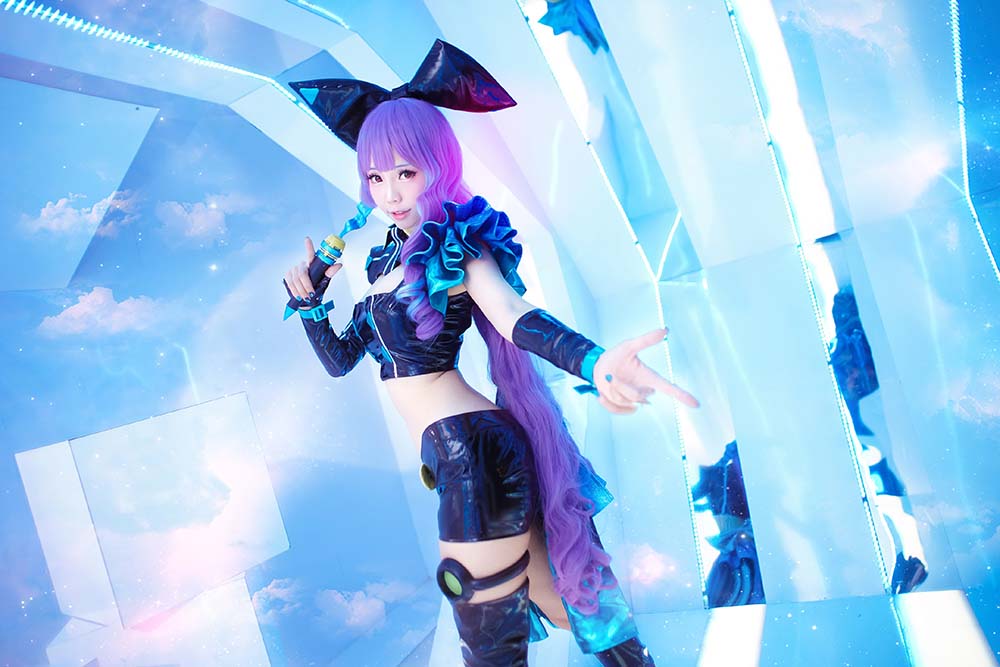 Ely_eee(ElyEE子) – 电音打歌服 Cosplay-第1张