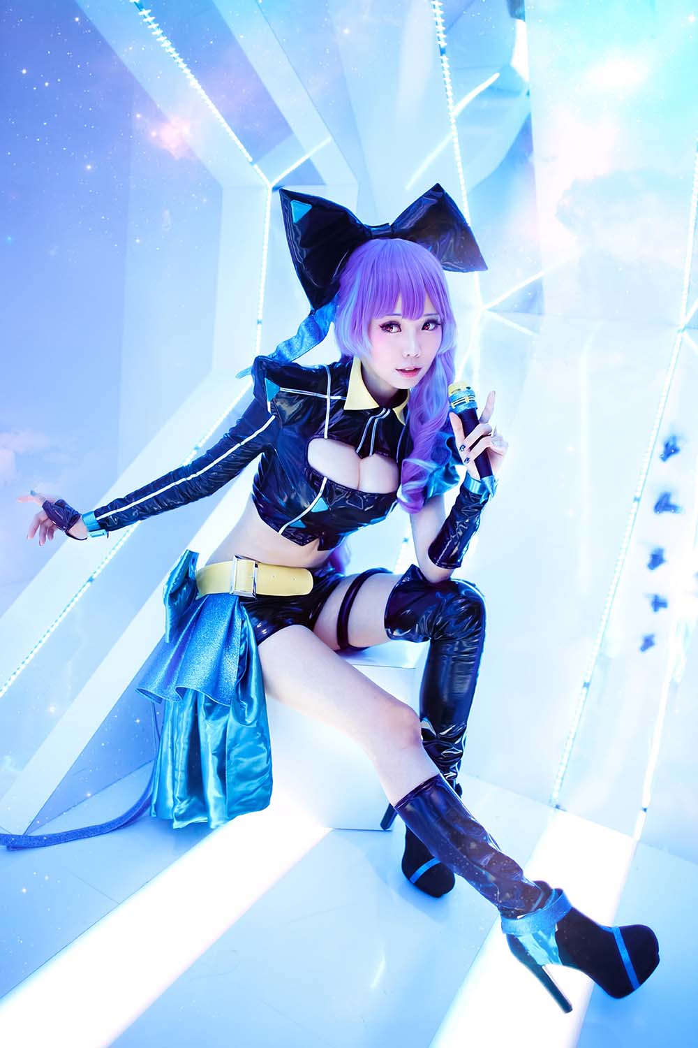 Ely_eee(ElyEE子) – 电音打歌服 Cosplay-第2张