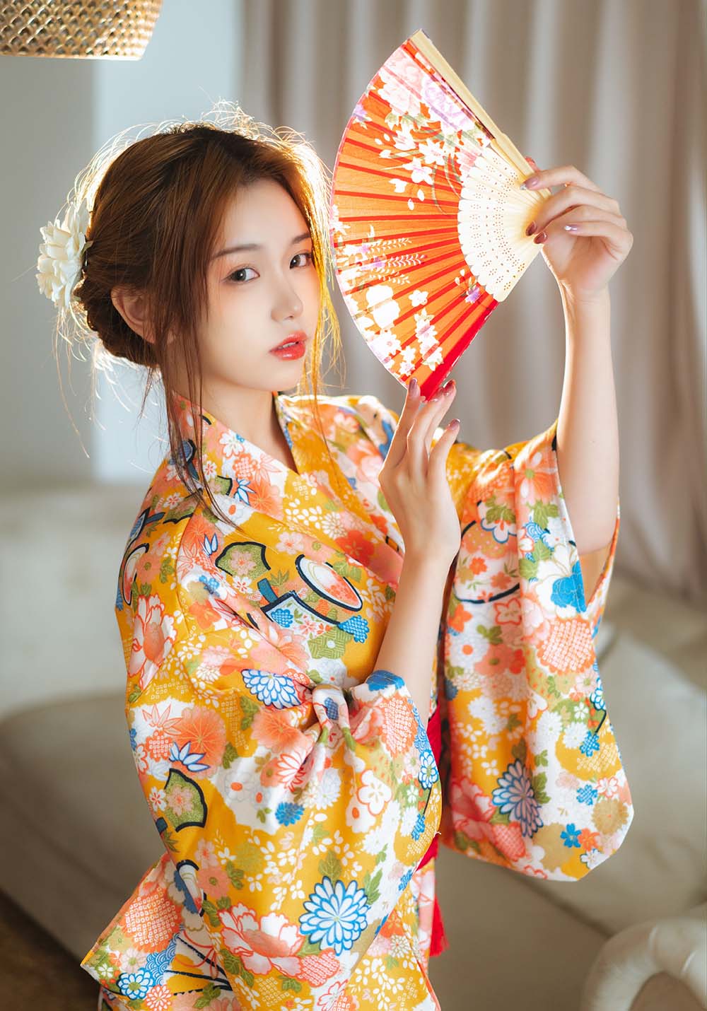 一北亦北 – 和服泳装 Cosplay-第1张