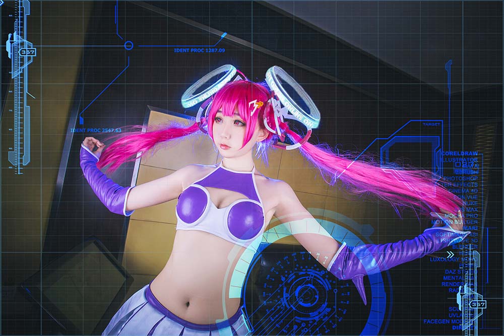 浅野菌子 – 300英雄 300娘 Cosplay-第2张