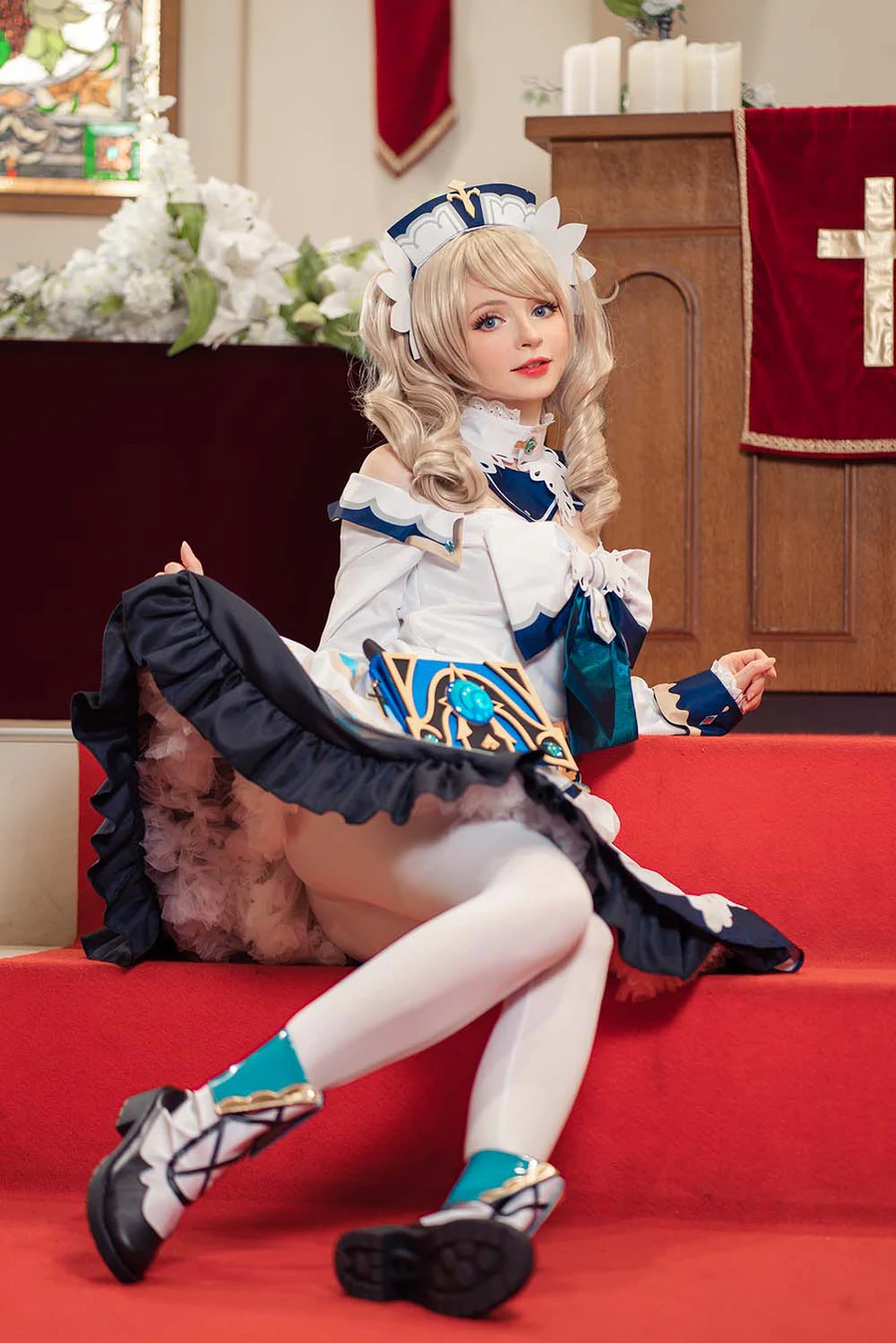 Peach milky – Barbara Cosplay-第1张