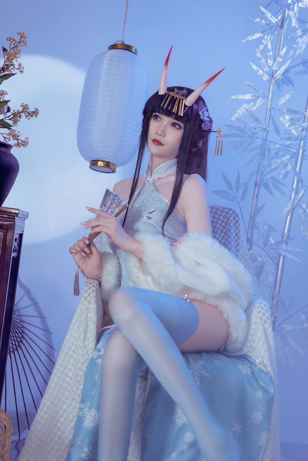 花兮_honoka – 能代 冬雪沁香 Cosplay-第1张