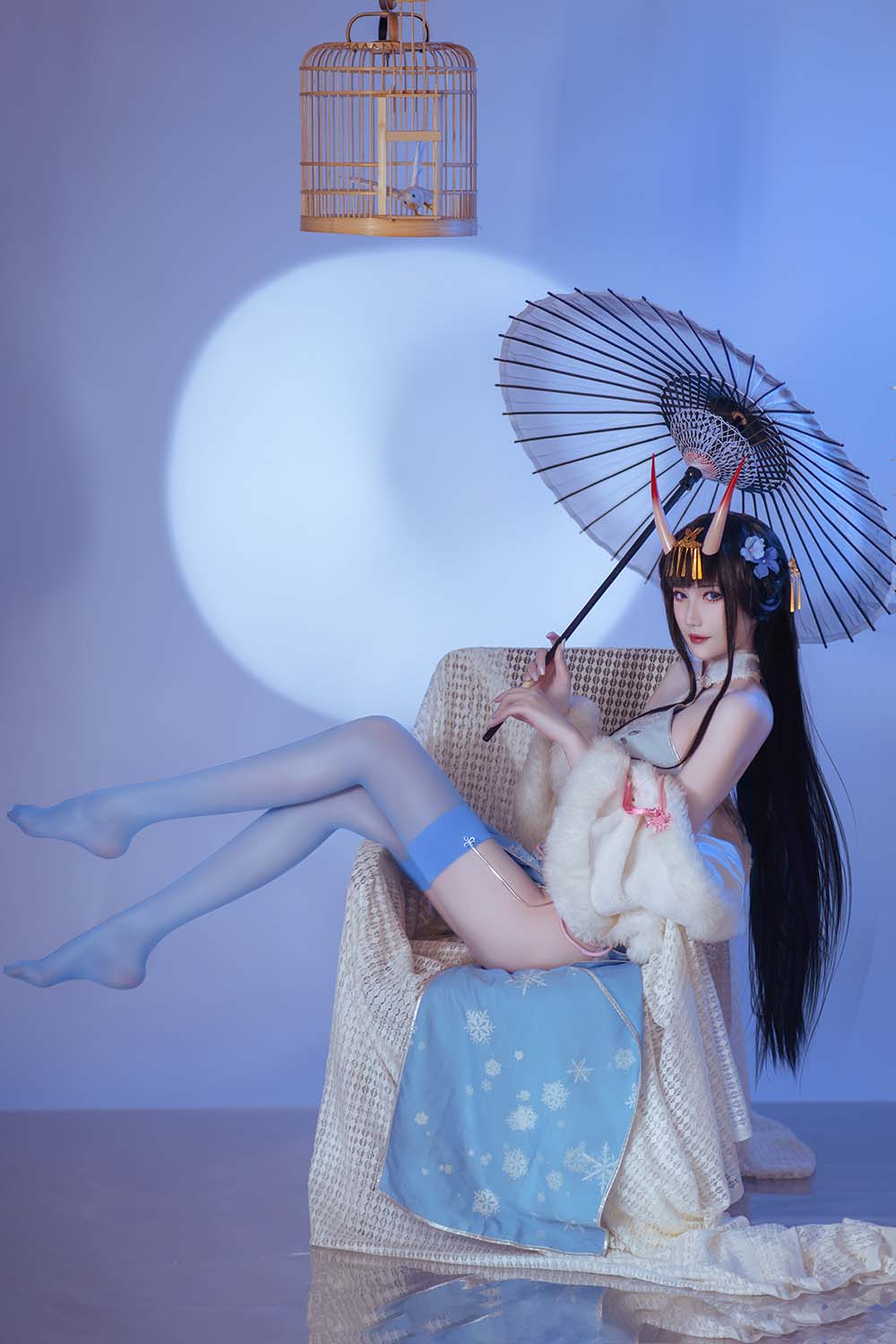 花兮_honoka – 能代 冬雪沁香 Cosplay-第2张