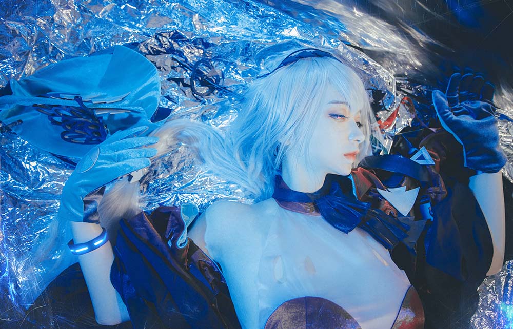 疯猫ss – 浊心斯卡蒂 Cosplay-第1张