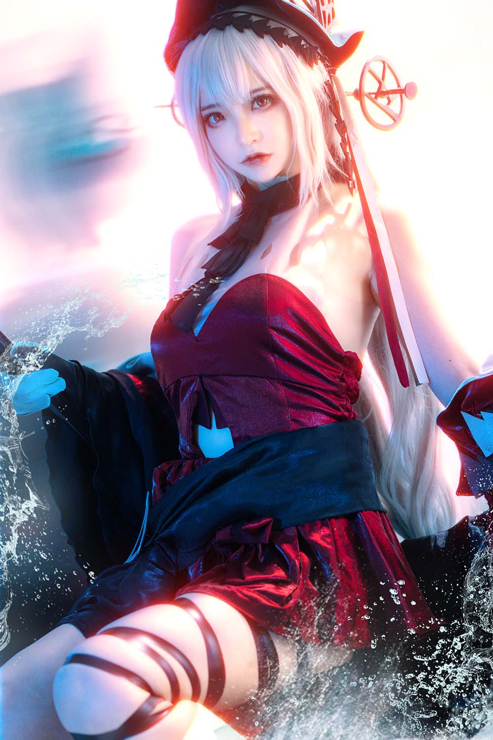 疯猫ss – 浊心斯卡蒂 Cosplay-第2张